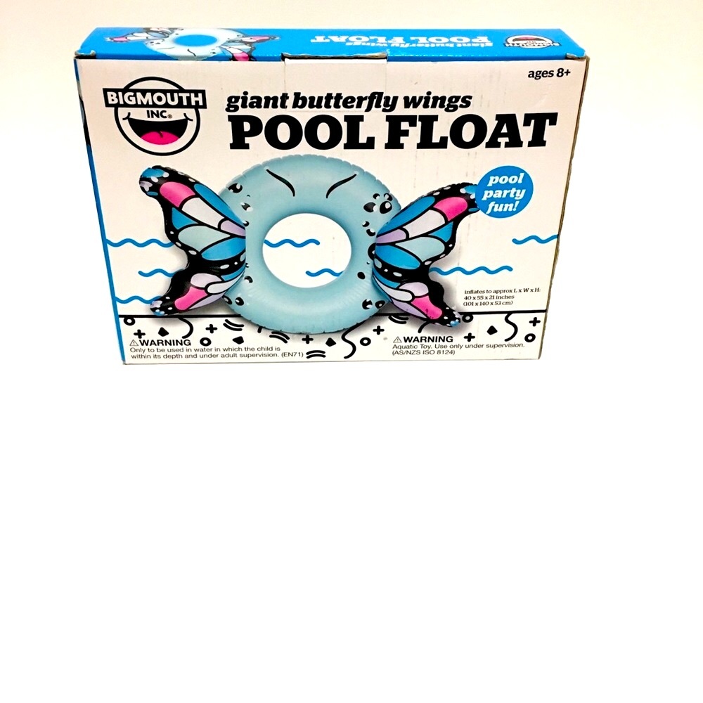 BigMouth Pool Float Giant Butterfly Wings